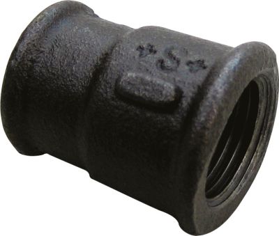 Georg Fischer Formmuffe sort 1/4 - 1/8'' muffe-muffe
