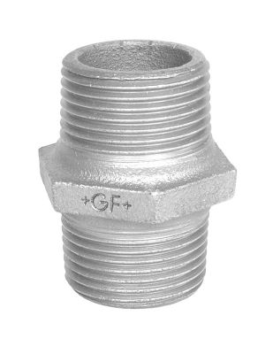 Georg Fischer brystnippel galvaniseret 1.1/4''