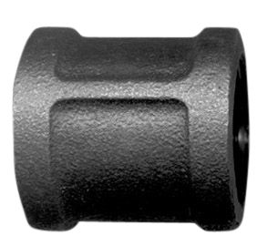 NPT Muffe 3". A 105 N 3000 LBS. Sort