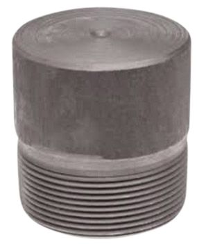 NPT Prop 1.1/4" med rundt hvd. A105 3000 LBS  Sort