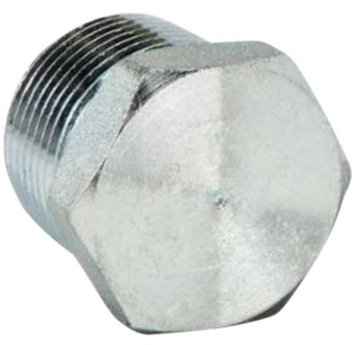 NPT Prop 1/4" med 6-kant hvd. A105 3000 LBS.  Galvaniseret