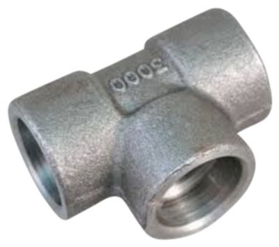 Socket weld Tee 2" x 1.1/2" 3000 LBS A105.  Sort