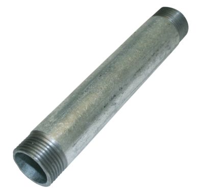 Nippelrør galvaniseret 1.1/4" 120 mm