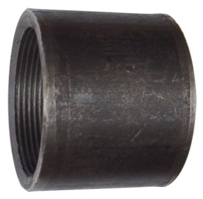 Smedet muffe 2" standard 35.8/1, sort