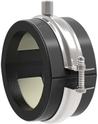 Isoglobal rørbærer Isofix 41-45 x 32 mm. M8/M10 inkl. galv. bøjle