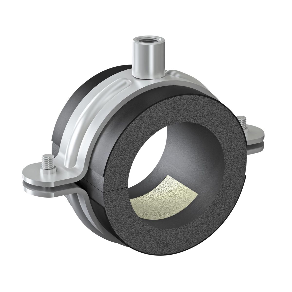Altech ISOCLAMP rørbærer 035x25 mm (1 3/8''), -45 til +105 °C, Med ...