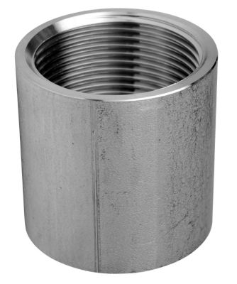 Muffe 1.1/4". Støbt. Rustfri AISI 316