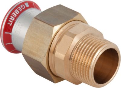 GEBERIT Mapress FZ union 15 mm x 1/2". Press-nippel