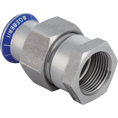 GEBERIT Mapress rustfri union 18 mm x 3/4". Press-muffe