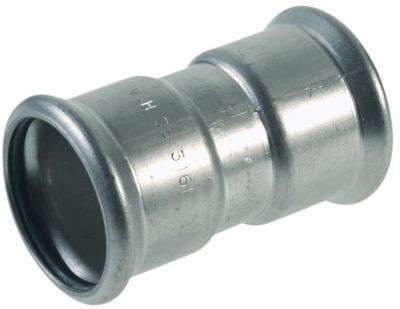 VSH XPress rustfri press muffe 15 mm M-bakke