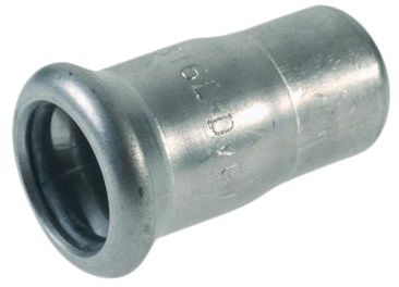 VSH XPress rustfri press slutmuffe 28 mm M-bakke