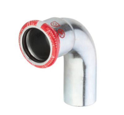 Altech FZ press bøjning 18mm 90°. Til varmesystemer. Med 1 muffe. M-bakke