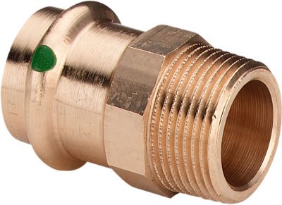 Sanpress overgangsnippel 54 mm x 2"