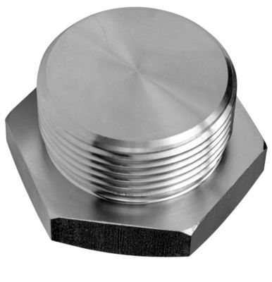 Prop 6-kt. Hoved 3/8". Maskinbearbejdet. Rustfri AISI 316