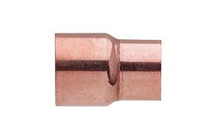 Reduktion 1 1/8''x3/4'' Kobberfitting til lodning, Køl, Nippel/muffe
