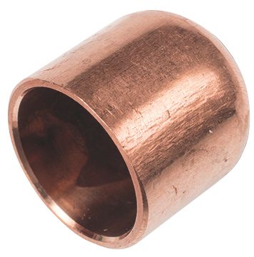 SANHA loddeslutmuffe 5/8". Til industrikøl 130 bar. Kobber