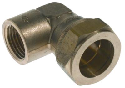 VSH kompressionsovergang vinkel 1" - 28 mm muffe