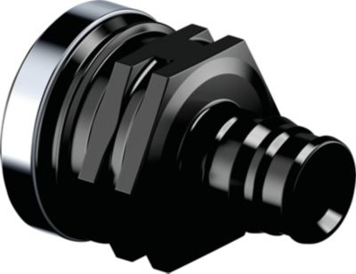 Uponor Quick & Easy Overgangsmuffe 16mmx1/2" til PE-Xa. Uden ringe. PPSU