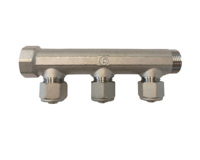 Altech TEA fordelerrør CC50 16 mm med 3x12mm studse. Messing