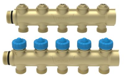 Wavin Comfia Manifold sæt, 5 kredse, 20x2mm.