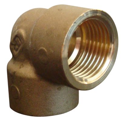Altech vinkel 1/2", muffe/muffe. Messing