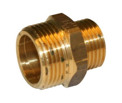 Altech brystnippel 1.1/4" - 1/2". Messing