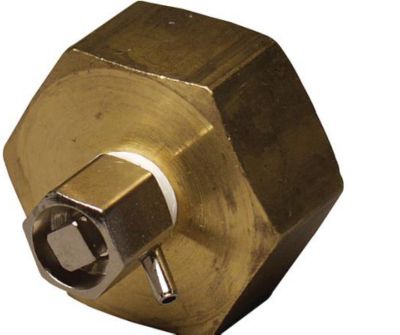 Uponor slutmuffe m/luftskrue og pakning 3/4"
