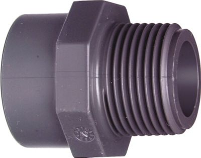 GF PVC Overgangsmuffe/-nippel 2'' - 63 mm R