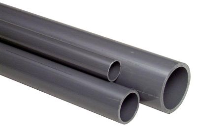 PVC rør grå 20mm PN16 5m