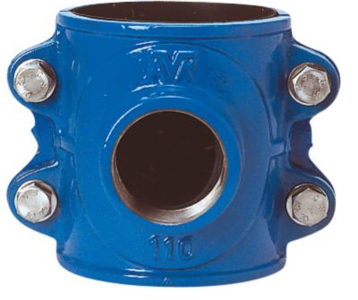 AVK anboringsbøjle 63 mm x 1.1/4". PN16. A2 bolte. Duktiljern