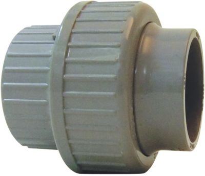 GF PVC-C union 40mm med muffe