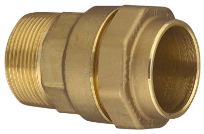 Isiflo overgang med nippel 32 mm x 3/4"