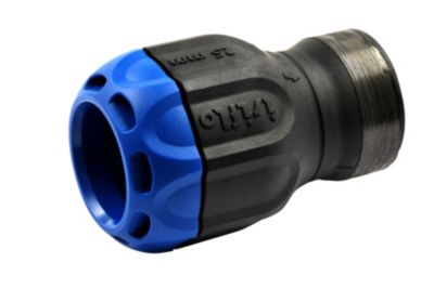 Isiflo SPRINT overgang med muffe 63 mm x 2". komposit