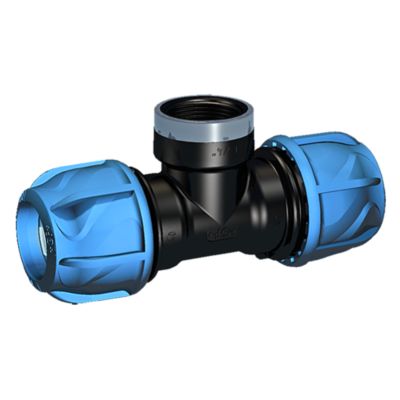 Georg Fischer IJOINT tee med muffe 40 mm x 1". 90°. PN16. PP