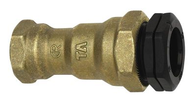 TA PRK overgang med muffe 25 mm x 3/4"