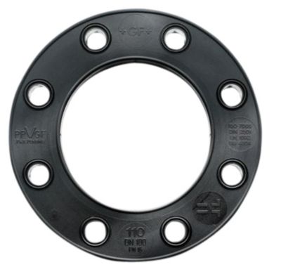 GF løsflange PP-V 90 mm. PN16. Til muffesystem. DIN2501
