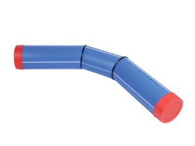 Wavin PE SafeTech bøjning 400mm 45° PN10 PE100-SDR17