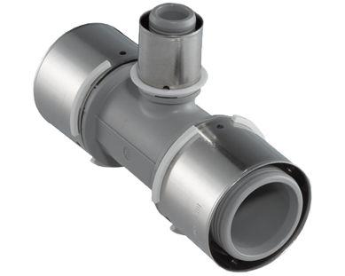 Uponor PPSU MLC press t-stykke 20 x 25 x 20 mm
