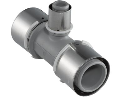 Uponor PPSU MLC press t-stykke 40 x 20 x 40 mm