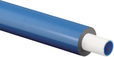 Uponor Uni Pipe PLUS rør 25 x 2,5 mm, isoleret. Rulle a 50 mtr. Blå