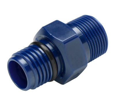 Wavin Tigris K1 overgang 3/4" til fordelerrør med nippel.