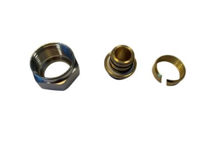 Altech overgang til pex 15x2,5mm x 1/2", euroconus. Bronze