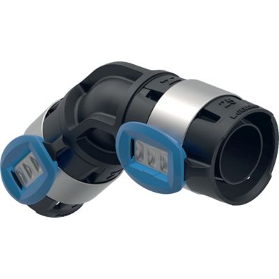 GEBERIT Flowfit bøjning 45 gr. 63 mm sort