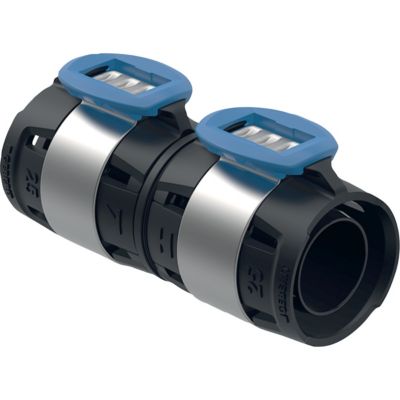 GEBERIT Flowfit kobling 25 mm sort
