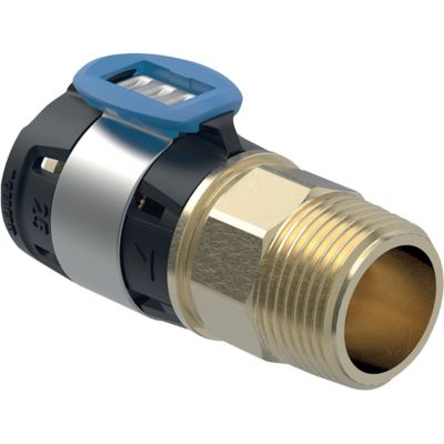 GEBERIT Flowfit overgang 25mmx1 nippel
