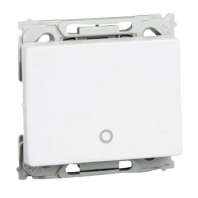 Opus 66 Afbryder 2P 16Ax 440V Hvid