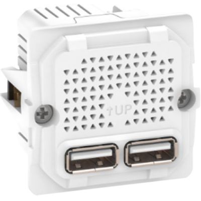 Fuga 2Xusb Lader 2,1A 1M Uden Afdækning