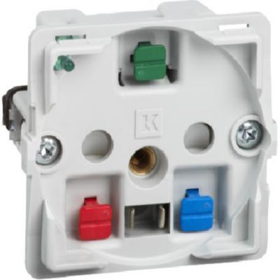 Fuga Stikk 2P+Dk J 16A M Grøn Led