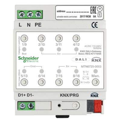 Knx Dali-Gateway Basic Reg-K/1/16
