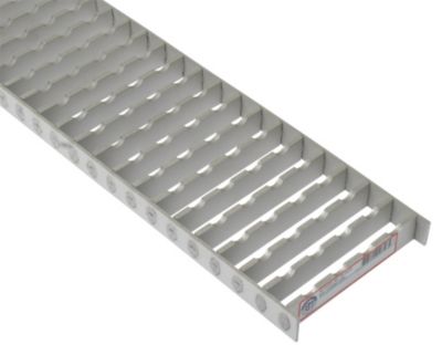 Blücher ribberist rende 25x145x499mm. Rustfrit stål
